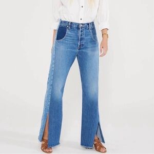 Etica Amis Rework Bootcut Jeans Umbra Two Tone